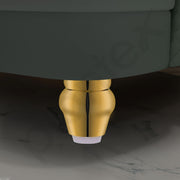 Plantex Heavy Duty Stainless Steel 3 inch Sofa Leg/Bed Furniture Leg Pair for Home/Furniture Sofa Legs for Table/Sofa Support Legs/Sofa Furniture Leg (Gold Finish) Set of 10 Pcs