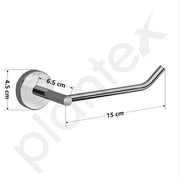 Plantex Stainless Steel Hand Towel Hanger/Napkin Holder for Wash Basin/Towel Ring/Bathroom Accessories (Chrome) Pack of 1