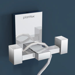 Plantex 304 Grade Stainless Steel Robe Hook/Cloth/Towel Hanger for Wall/Robe Hooks for Bathroom/Hook/Bathroom Accessories - Chrome (Senso)