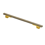Plantex Cabinet Handle/288mm Handle for Cabinet/Door Pull-Push Handle for Home/Office/Hotel - Pack of 1 (Brass Antique & Gold)