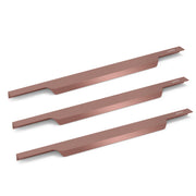 Plantex Profile Handle for Kitchen Cabinet/20 Inch Alluminium Drawer Profile Handle/Wardrobe Pull Handle for Home/Office/Hotel - Pack of 3 (Rose Gold)