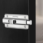 Plantex Premium Heavy Duty Door Stopper/Door Lock Latch for Home and Office Doors/Baby Latch - Pack of 1 (Chrome)