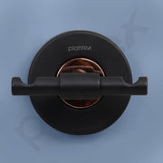 Plantex Brass With 304 Grade Stainless Steel Robe Hook/Cloth-Towel Hanger/Door Hanger-Hook Bathroom Accessories - RDAB (Black)