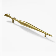Plantex Cabinet Handle/160mm Handle for Cabinet/Furniture/Door Pull-Push Handle for Home/Office - Pack of 1 (Brass Antique)