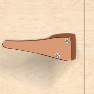 Plantex Door Lock/2in1 Baby Latch with Door Handle for Bathroom/Bedroom Door(Rose Gold) - Pack of 1