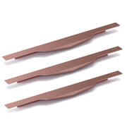 Plantex Profile Handle for Kitchen Cabinet/14 Inch Aluminium Drawer Profile Handle/Wardrobe Pull Handle for Home/Office/Hotel - Pack of 3 (Rose Gold)