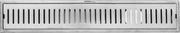 Plantex 304 Grade Stainless Steel Long Shower Drain/Floor Trap/Jali Removeble Grate/Lid for Bathroom and Kitchen (10 x 45 cm - Matt) (Capsule)