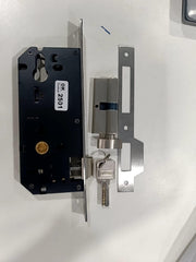 Plantex Mortise Door Lock Set with Brass Cylinder & Keys/Heavy-Duty Main Door Lock Body - Pack of 1 (Satin)