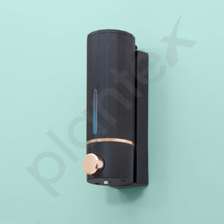 Plantex Soap Dispenser for Bathroom/ABS Shampoo Dispenser/Handwash Dispenser/Soap Dispenser for Washbasin/Bathroom Accessories - Pack of 1 (Black)