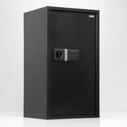 Plantex 106 Ltr. Safe Locker For Home/Digital Locker/Electronic Safety Locker with Master & User Dual Code Access with Emergency Key/2 Years Warranty By Plantex (Black)