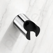 Plantex Hand Shower Holder For Bathroom/Adjustable Handheld Shower/Wand Holder/Wall Mount Bracket - Pack of 2 (Chrome & Black)
