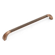 Plantex Cabinet Handle/224mm Handle for Wardrobe/Kitchen Handle/Pull-Push Handle for Home/Office - Pack of 1 (Brass Antique Copper)