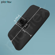 Plantex ABS Shower Head for Bathroom/360Â° Rotatable Hand Shower Head for bathroom/Rain Showers Head for bathroom/Pressurized Showers Head â€“ (Matte Black)