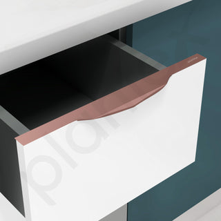 Plantex Profile Handle for Kitchen Cabinet/16 Inch Alluminium Drawer Profile Handle/Wardrobe Pull Handle for Home/Office/Hotel - Pack of 2 (Rose Gold)