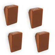 Plantex Knobs for Drawers/Square Drawer Knobs for Cabinets/Pull-Push Knobs for Kitchen/Bedroom Drawer - Pack of 4 (SH-331, Rose Gold)