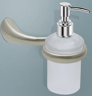 Plantex Smero Pure Brass Handwash Holder for Wash Basin/Liquid Soap Dispenser/Shampoo Dispenser - Effect (Satin Matt)