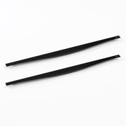 Plantex Profile Handle for Kitchen Cabinet/28 Inch Aluminium Drawer Profile Handle/Wardrobe Pull Handle for Home/Office/Hotel - Pack of 2 (Black)
