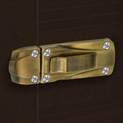 Plantex Heavy Duty Door Stopper/Door Latch for Main Door/Door Lock for Home and Office Doors - Pack of 1 (205 - Brass Antique)