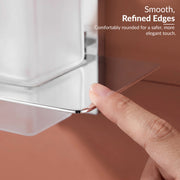 Plantex 304 Grade Stainless Steel Liquid 1 Ml Soap Dispenser/Shampoo Dispenser/Hand Wash Dispenser/Bathroom Accessories-Iris(Chrome)