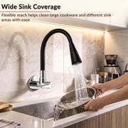 Plantex Flexible Sink Cock for Kitchen/Sink Tap with Pull Down Sprayer