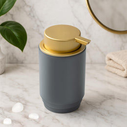 Plantex Ceramic Soap Dispenser for Washbasin/Hand Soap Dispenser/Soap Dispenser for Kitchen/Bathroom Accessories - Pack of 1