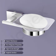 Plantex 304 Grade Stainless Steel Soap Holder for Bathroom/Wall Mounted Soap Stand/Soap Dish/Bathroom Accessories (Chrome)