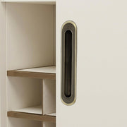 Plantex Sliding Door Handle/Concealed Handle for Sliding Door/224mm Concealed Handle for Wardrobe/Kitchen Cabinet - Pack of 1 (Brass Antique)