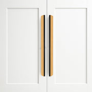 Plantex Cabinet Handle/Kitchen Cabinet Door Handle/Wardrobe/288 mm Cupboard Handle/Door Pull-Push Handle for Home/Office - Pack of 2 (Gold)
