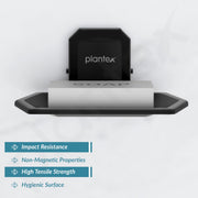 Plantex 304 Grade Stainless Steel Soap Dish/Wall Mounted Soap Holder/Bathroom Accessories - Cute (Black)