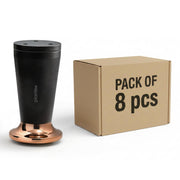 Plantex 4 Inch Sofa Leg for Bed Furniture/Aluminium Sofa Leg for Table/Support Legs/Furniture Leg - Pair of 4 (8 Piece) (DTS-87, Black & Rose Gold)
