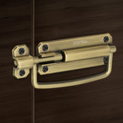 Plantex Door Latch for Bathroom/Latch Lock for Main Door/Door Stopper/Baby Latch/Door Lock Latch for Home/Office Doors/Chitkani - Pack of 1 (Brass Antique)