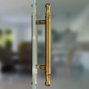 Plantex 14 inch Main Door Handle/Heavy Duty Door Handles for Main Door/Pull-Push Handle for Glass & Wooden Doors - Pack of 1 (Brass Antique) - 3 Years Warranty