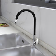 Plantex Pure Brass Kitchen Sink Tap Flexible/Kitchen Taps for Home Sink with Water Saving Nozzle/Kitchen Faucet -(LEA-712B)