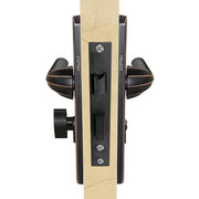 Plantex Premium Door Lock with/Main Door Lock for Home/6-Lever Lock Mechanism with 3 Years of Warranty/Mortise Lock for Door - Main Door Lock Set (DTM-592 - Copper Antique Finish)