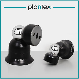 Plantex Door Magnet Stopper for Home/Gate Stopper for Main Door/Door Stopper Magnet/Magnetic Door Stopper - 3Inch (Black Finish)