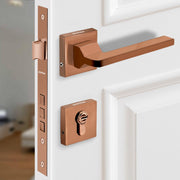 Plantex Main Door Lock for Home/Mortise Door Lock/Main Door Lock Set/Mortice Lock for Door with 3 Years of Warranty (605-PVD Rose Gold)