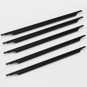 Plantex Profile Handle for Kitchen Cabinet/30 Inch Alluminium Drawer Profile Handle/Wardrobe Pull Handle for Home/Office/Hotel - Pack of 5 (Black)