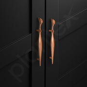 Plantex Cabinet Handle/96mm Handle for Cabinet/Wardrobe Handle/Door Pull-Push Handle for Home/Office - Pack of 1 (Rose Gold)