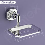 Plantex 304 Grade Stainless Steel Bathroom Soap Case/Soap Holder/Bathroom Accessories - Nipron (Chrome)