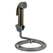Plantex Health Faucet Set for Bathroom/ABS Hand Shower for Toilet/Jet Spray for Toilet with 1-Meter Shower Hose & Wall Hook/Faucet for Toilet - (603, Grey)