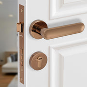Plantex Premium Door Lock With 3 Years Warranty - Mortise Lock for Main Door Set (PVD Rose Gold Finish)