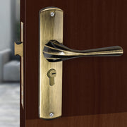 Plantex Premium Door Lock/Main Door Lock for Home/6-Lever Lock Mechanism with 3 Years of Warranty/Mortise Lock for Door - Main Door Lock Set (DTM - 592 - Brass Antique)