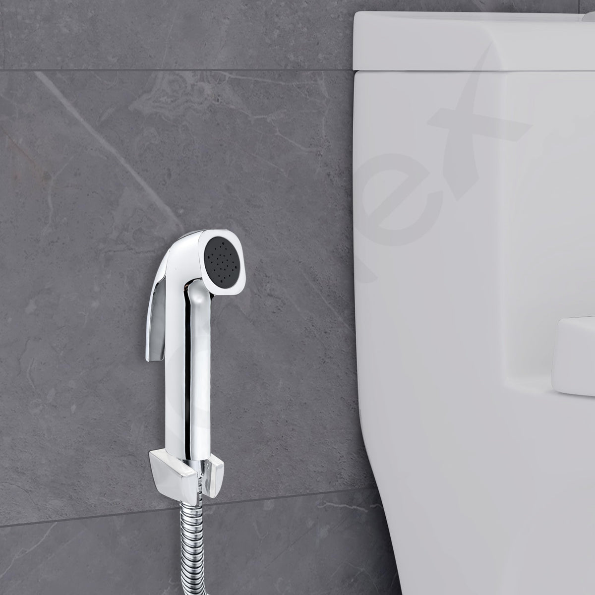 Plantex Jet Spray for Toilet/ABS Health Faucet with 1 Meter Shower Hose ...