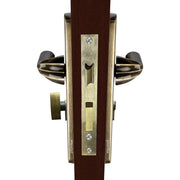 Plantex Premium Door Lock/Main Door Lock for Home/6-Lever Lock Mechanism with 3 Years of Warranty/Mortise Lock for Door - Main Door Lock Set (DTM - 592 - Brass Antique)