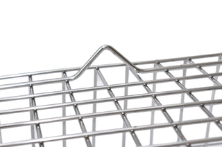 Plantex Stainless-Steel Dish Drainer Basket/Steel Utensils Drainer/After Wash Utensils Rack/Utensil Drying Rack for Kitchen/Dish Drying Rack/Plate Stand (Small Size-48x37x20cm)
