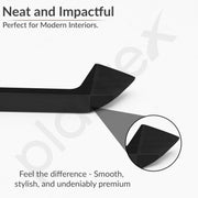 Plantex Cabinet Handle/160mm Handle for Cabinet/Wardrobe Handle/Door Pull-Push Handle for Home/Office - Pack of 1 (Black)