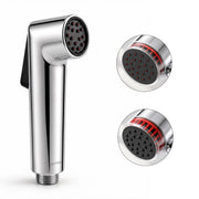 Plantex Self Cleaning Health Faucet for Toilet/ABS Plastic Jet Spray for Bathroom/Hand Gun/ Without Hose Pipe - Pack of 1 (Chrome)