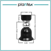 Plantex Door Magnet Stopper for Home/Gate Stopper for Main Door/Door Stopper Magnet/Magnetic Door Stopper - 3Inch (Black Finish)