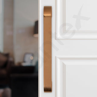 Plantex Door Handle/Main Door Handle/13 inch Pull-Push Handle for Home/Office/Hotel - Pack of 1 (SH-289, Choco) - 3 Years Warranty