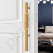 Plantex 20.5 Inch Main Door Handle/Aluminium Door Handle/Pull-Push Door Handle/Door Accessories (Pack of 1, Gold)